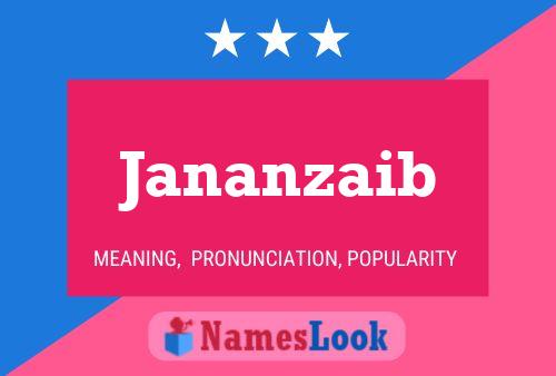 Jananzaib Name Poster