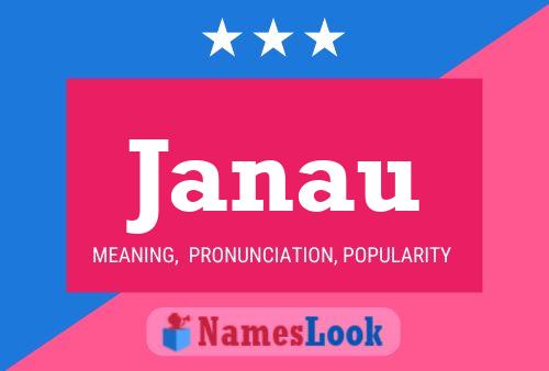 Janau Name Poster