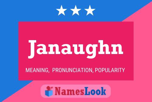 Janaughn Name Poster