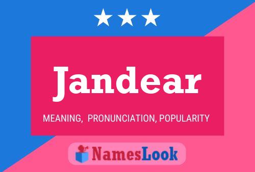 Jandear Name Poster