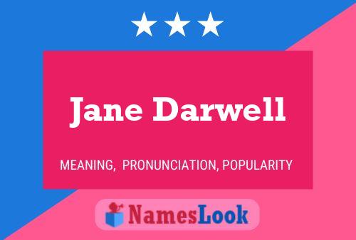 Jane Darwell Name Poster