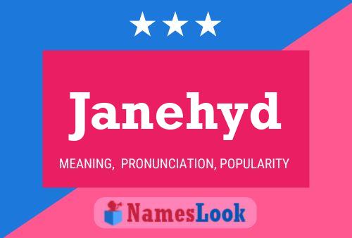 Janehyd Name Poster