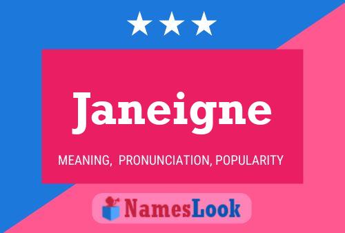 Janeigne Name Poster