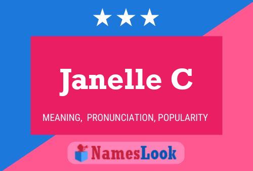 Janelle C Name Poster