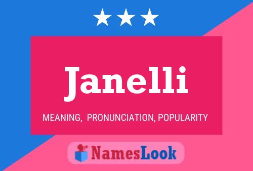 Janelli Name Poster