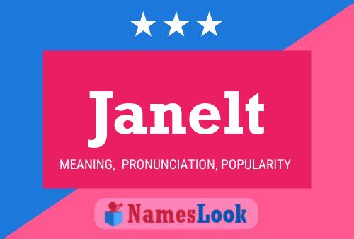 Janelt Name Poster