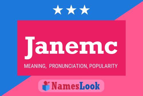 Janemc Name Poster