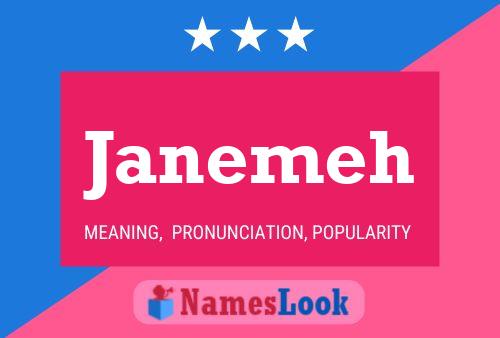 Janemeh Name Poster