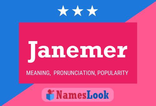 Janemer Name Poster