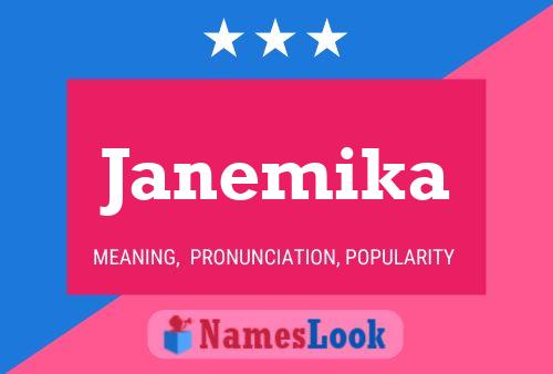 Janemika Name Poster