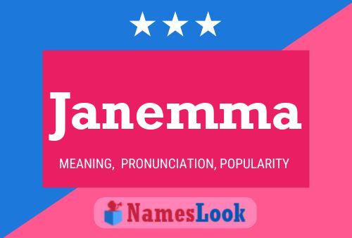 Janemma Name Poster