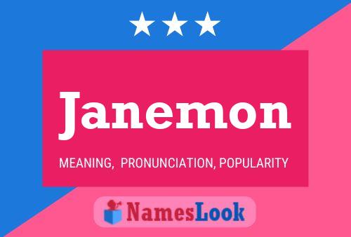 Janemon Name Poster