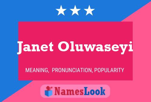 Janet Oluwaseyi Name Poster