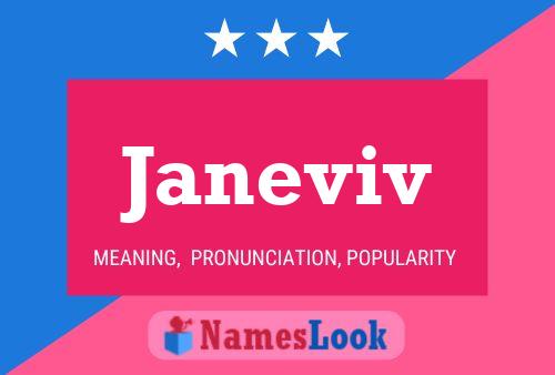 Janeviv Name Poster