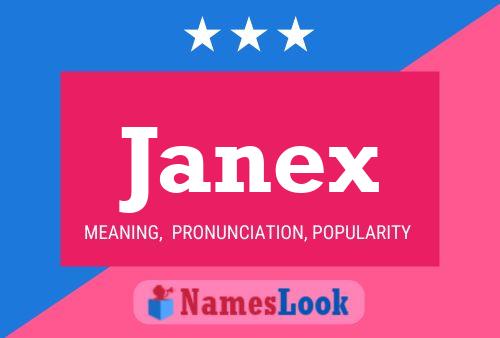 Janex Name Poster