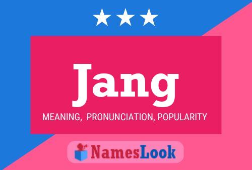 Jang Name Poster