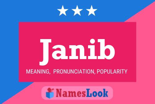 Janib Name Poster