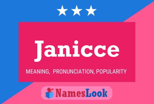 Janicce Name Poster