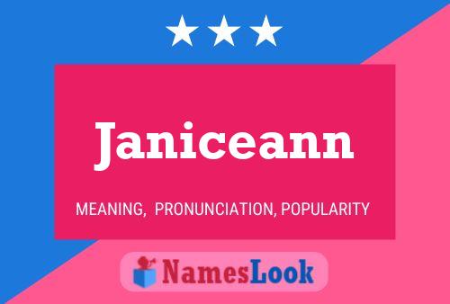 Janiceann Name Poster