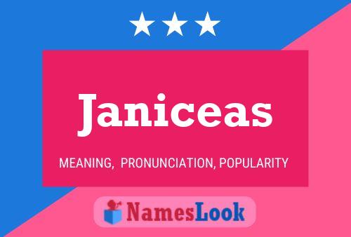 Janiceas Name Poster