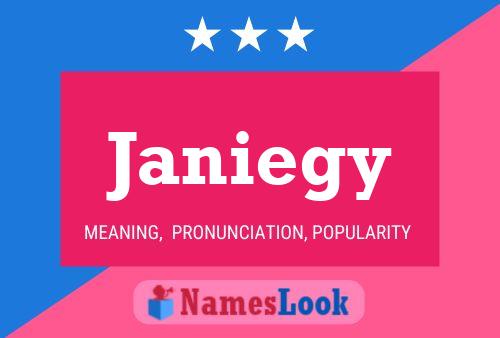 Janiegy Name Poster