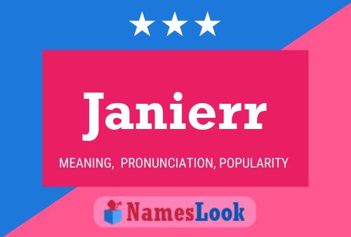 Janierr Name Poster