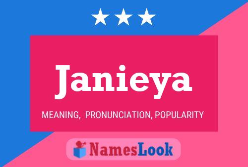 Janieya Name Poster