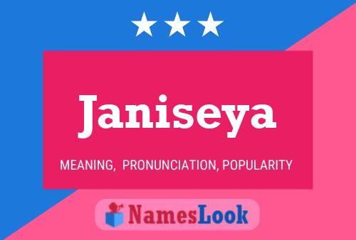 Janiseya Name Poster