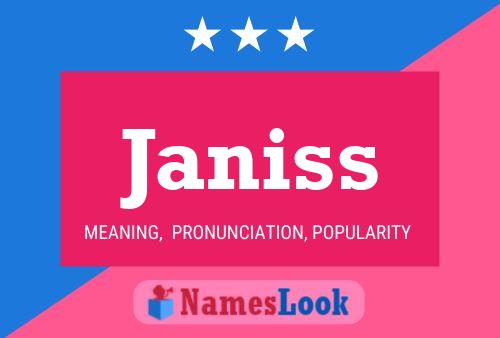 Janiss Name Poster