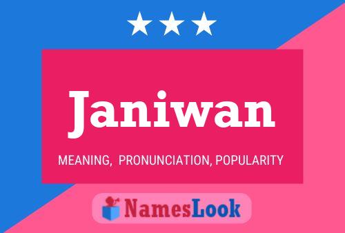 Janiwan Name Poster