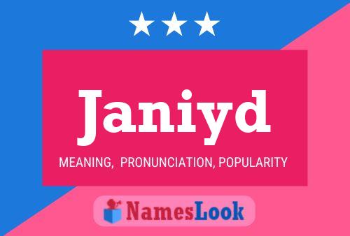 Janiyd Name Poster