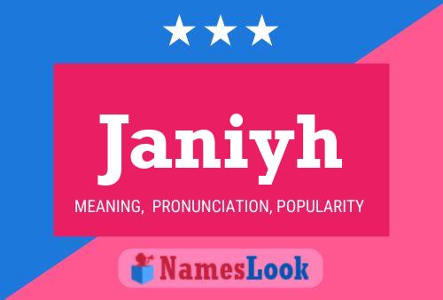 Janiyh Name Poster