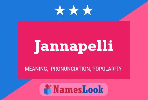 Jannapelli Name Poster