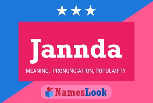 Jannda Name Poster