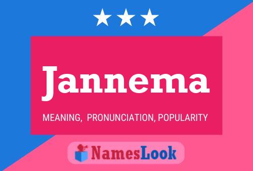 Jannema Name Poster