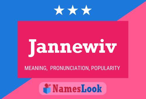 Jannewiv Name Poster