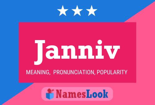 Janniv Name Poster