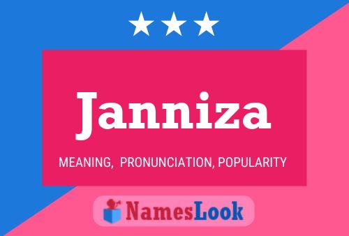 Janniza Name Poster