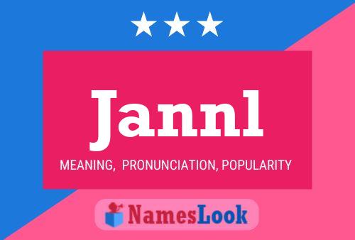 Jannl Name Poster