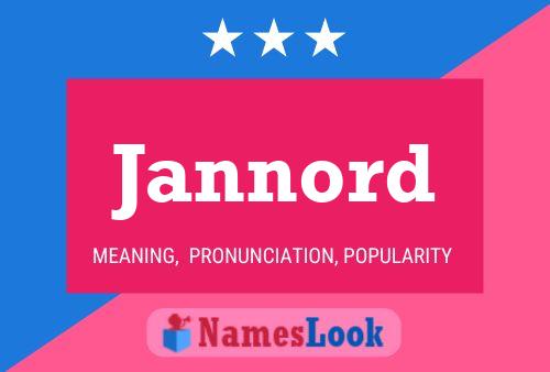 Jannord Name Poster