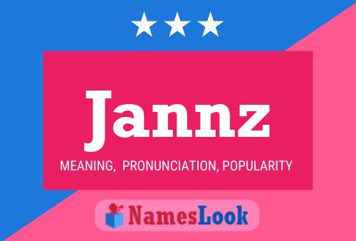 Jannz Name Poster