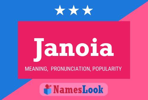 Janoia Name Poster