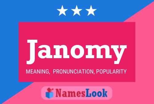 Janomy Name Poster