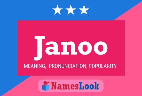 Janoo Name Poster