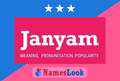 Janyam Name Poster