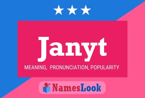 Janyt Name Poster