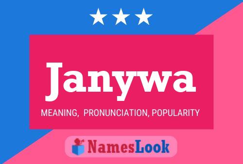 Janywa Name Poster