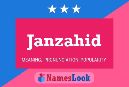 Janzahid Name Poster