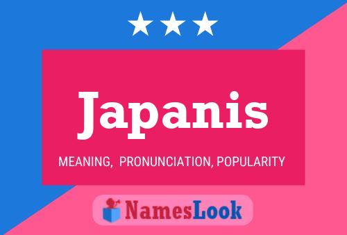 Japanis Name Poster