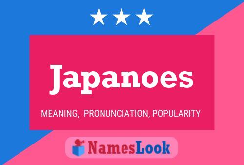 Japanoes Name Poster